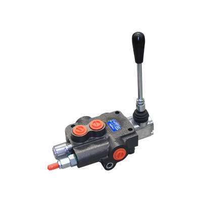 80lpm monoblock control valve manual hydraulic valve