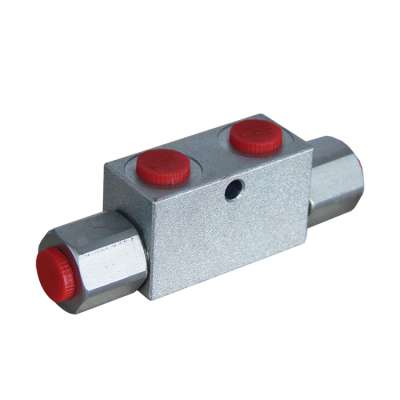 Made in china adjustable hydraulic lock double check valve