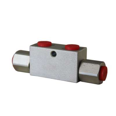 G1/4 Single Pilot Operated hydraulic check valve block