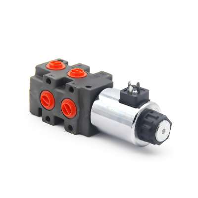 DVS90 hydraulic solenoid valves 6 port 12v hydraulic diverter valve