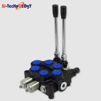 4 spools hydraulic monoblock direction control valve for tractor