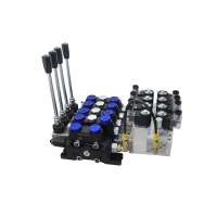 Lower internal leakage High working pressure electric hydraulic control valve loader