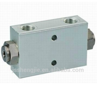 china factory zinc-plated steel hardened and ground steel single pilot check valve